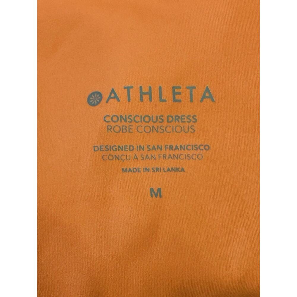 Athleta Conscious Dress in Orange size M - Picture 3 of 3